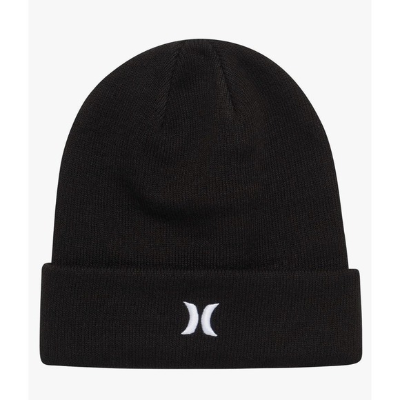 Hurley Winter Hat - Icon Cuffed Beanie NWT - Picture 1 of 6